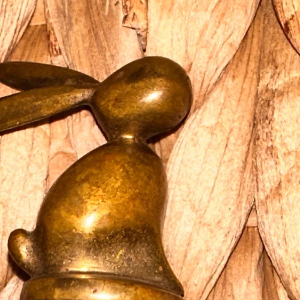 HAGENAUER BRONZE STANDING RABBIT - Picture 8 of 9